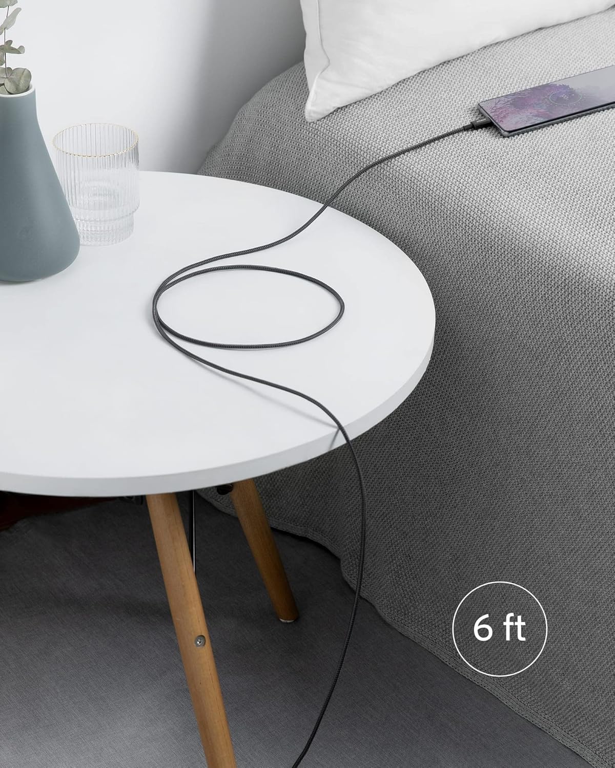 Anker USB C to USB C Cable (6FT, 2Pack)