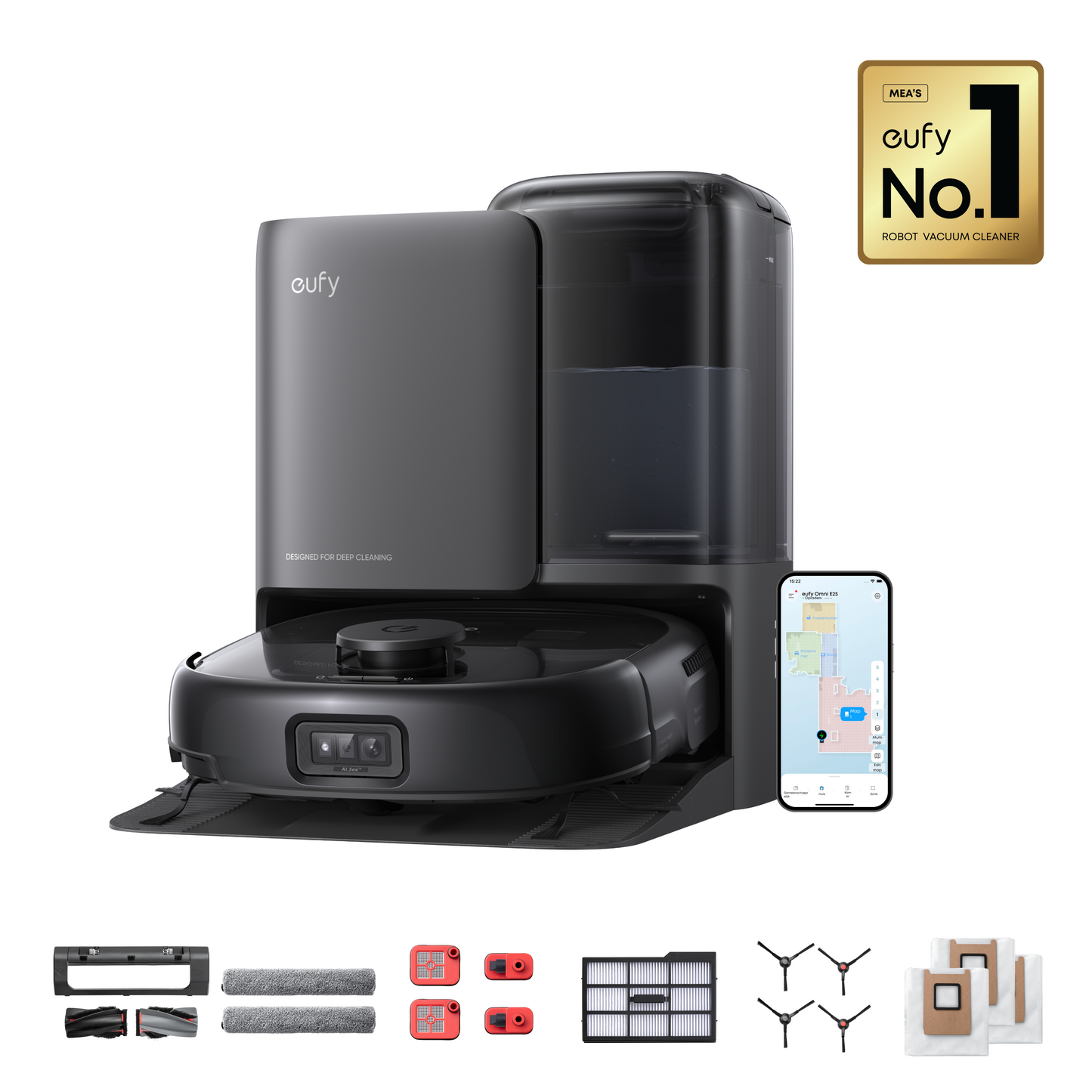 eufy Robot Vacuum Omni E25+ Accessories Kit