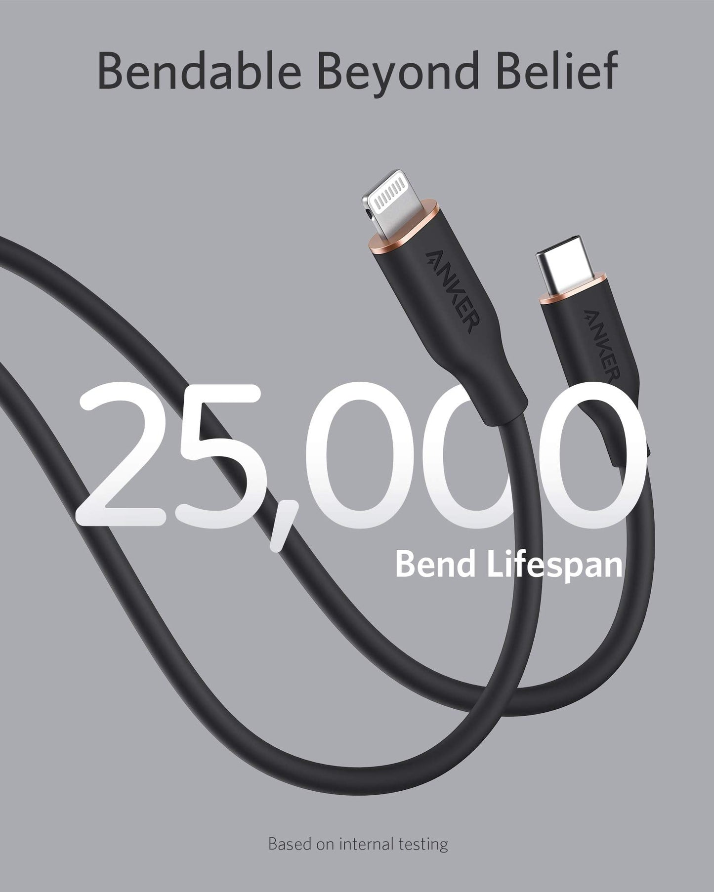 Anker USB-C to Lightning Cable PowerLine III 1.8m