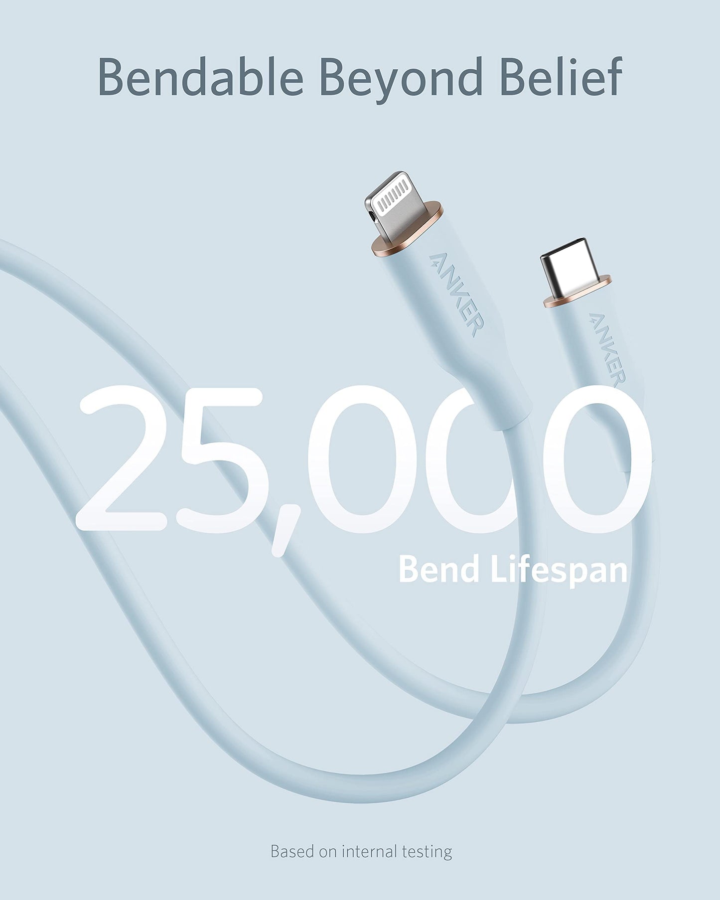 Anker USB-C to Lightning Cable PowerLine III 1.8m