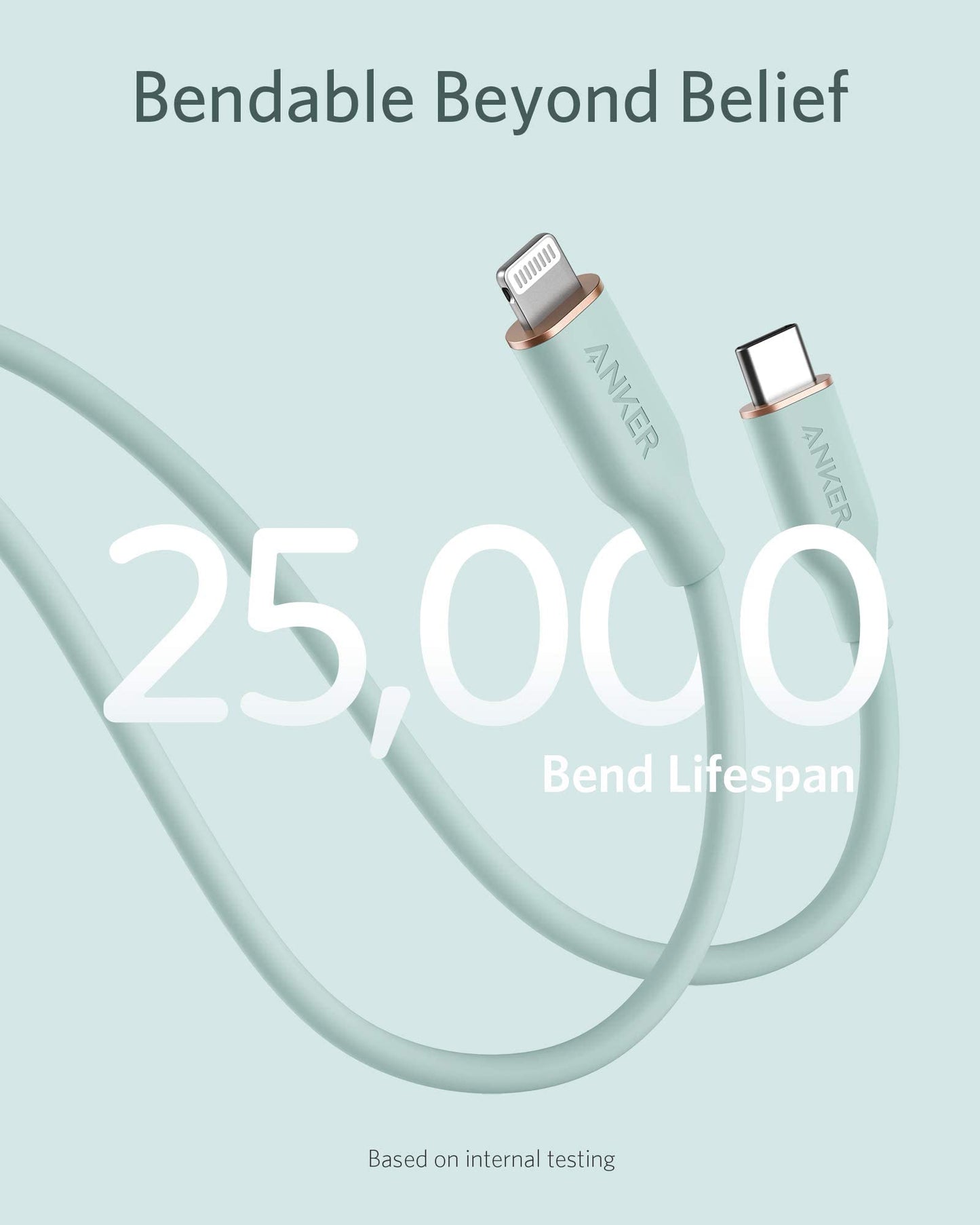 Anker USB-C to Lightning Cable PowerLine III 1.8m