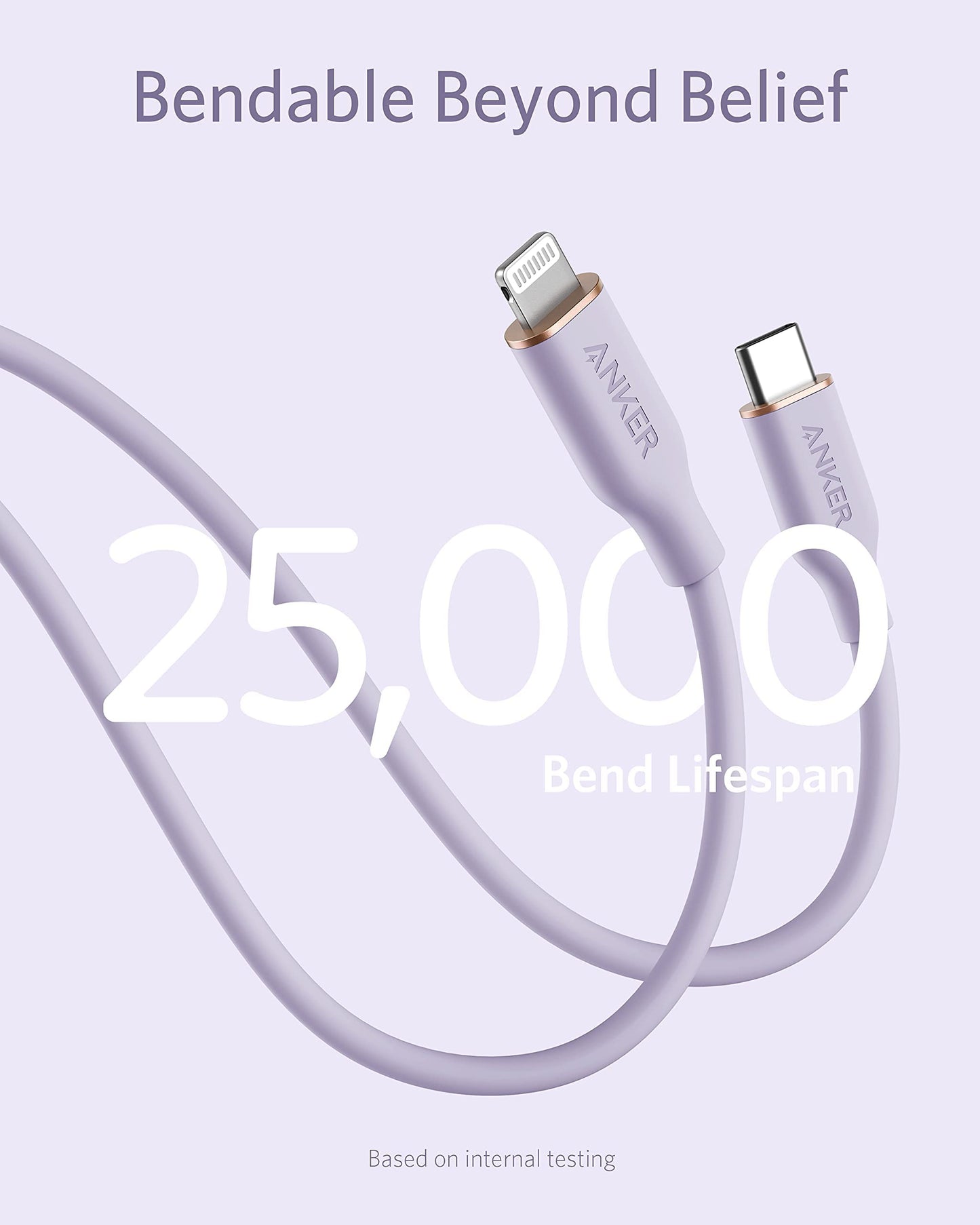 Anker USB-C to Lightning Cable PowerLine III 1.8m