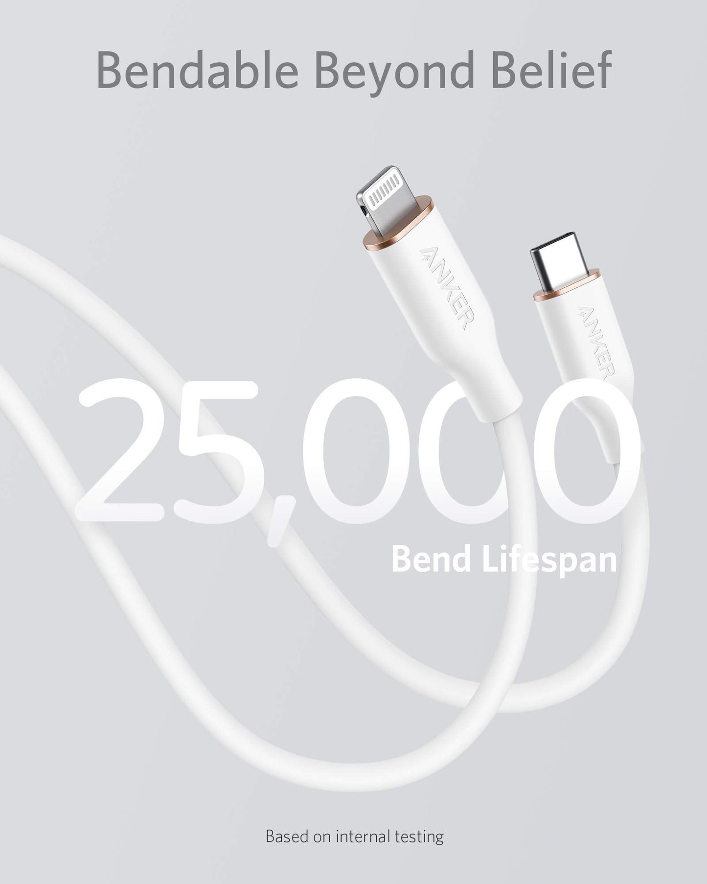 Anker USB-C to Lightning Cable PowerLine III 1.8m