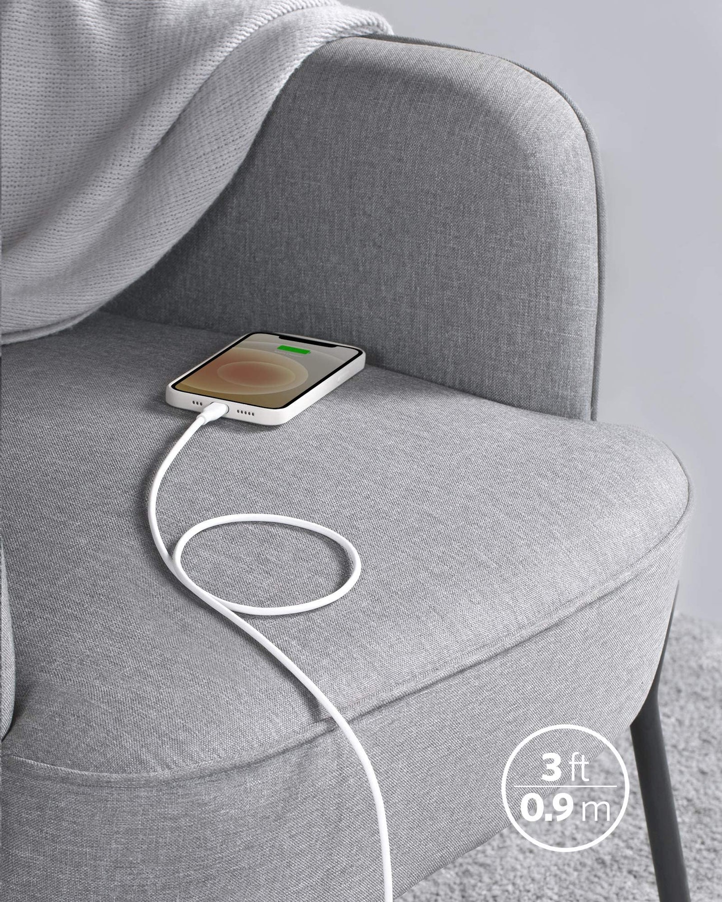 Anker USB-C to Lightning Cable PowerLine III 1.8m