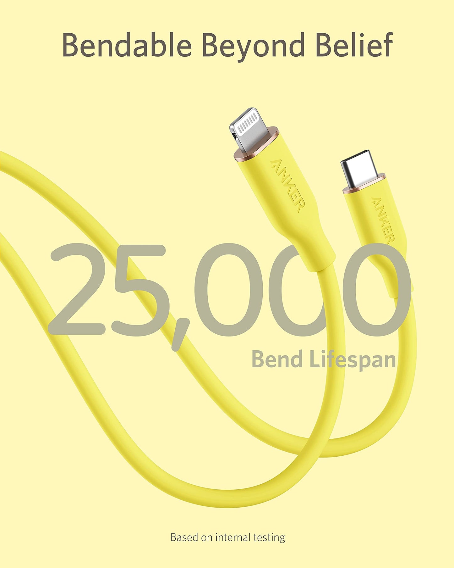 Anker USB-C to Lightning Cable PowerLine III 1.8m