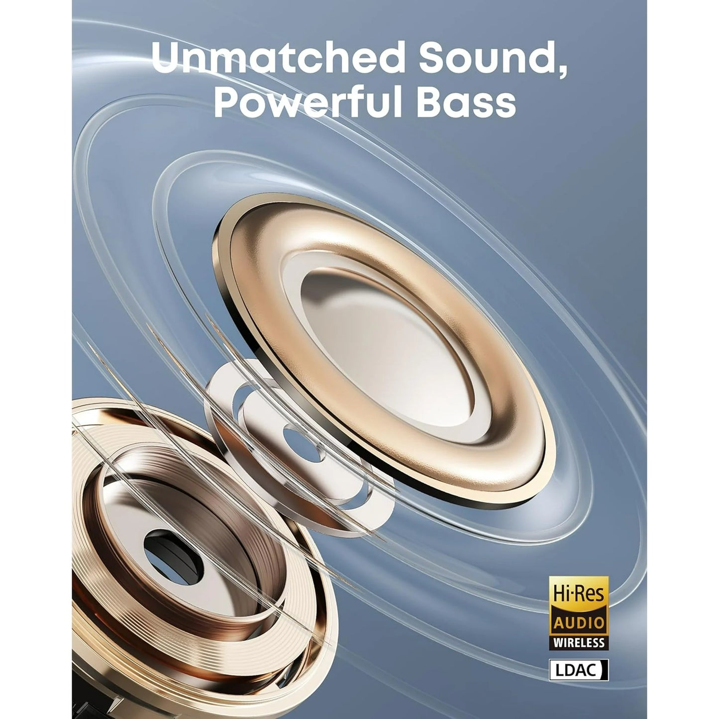 soundcore AeroClip Open-Ear Clip-On Earbuds with Adaptive Comfort