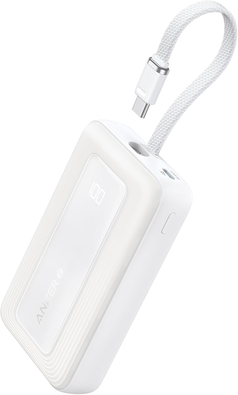 Anker Power Bank 10000mAh 30W Built-In USB-C Cable