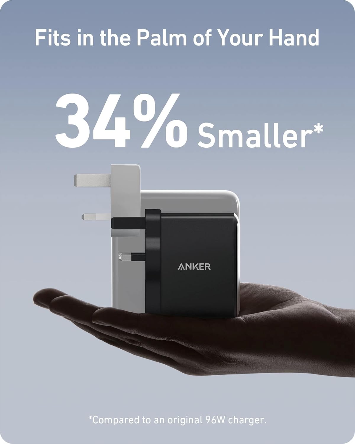 USB C Plug, Anker 100W USB C Charger, 736 Charger (Nano II 100W)