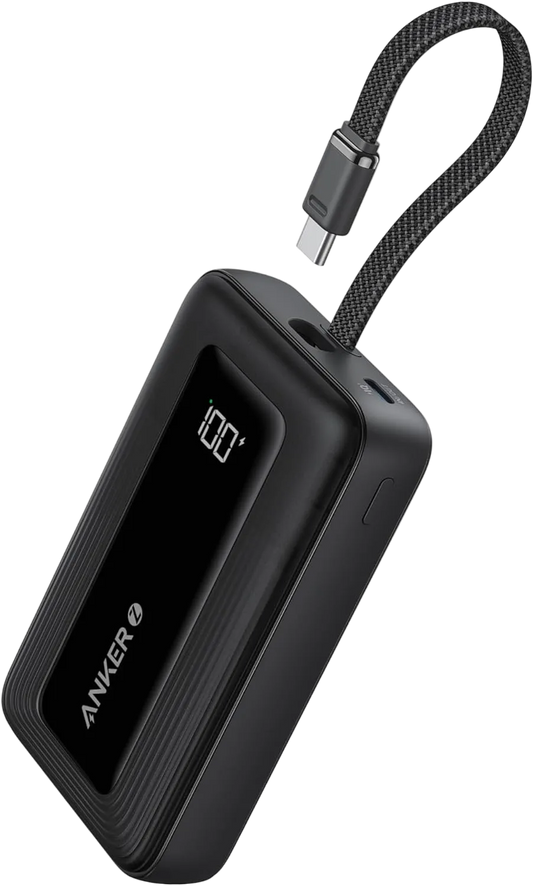 Anker Power Bank 20000mAh 30W Built-In USB-C Cable