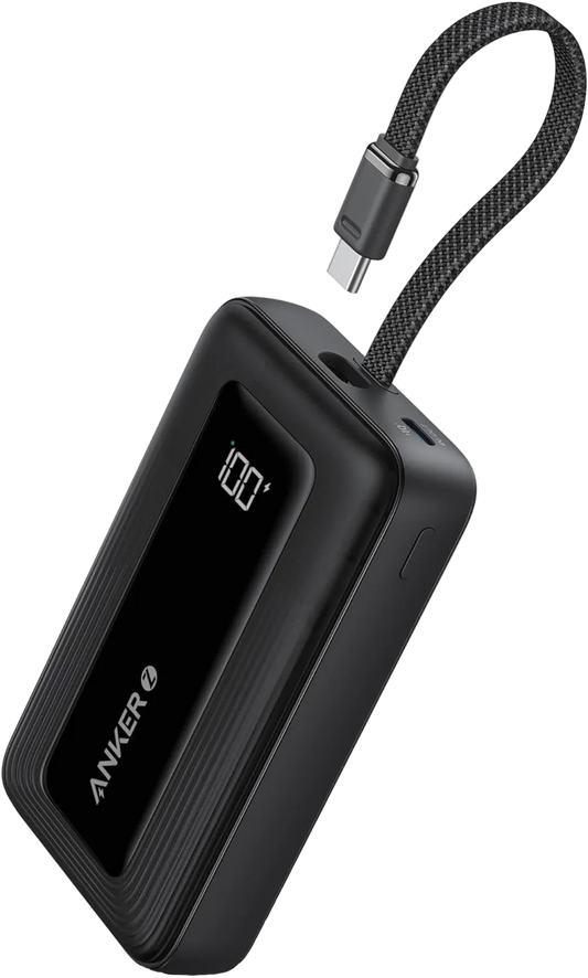 Anker Power Bank 20000mAh 30W Built-In USB-C Cable
