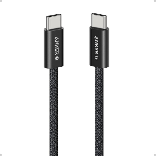 Anker USB-C cable with braided design for fast charging
