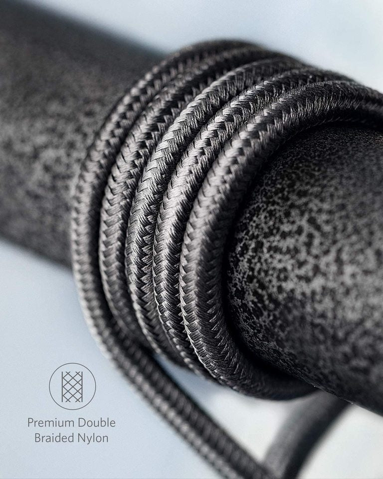 2 Pack Anker New Nylon USB-C to USB-C Cable (3 ft / 6 ft)