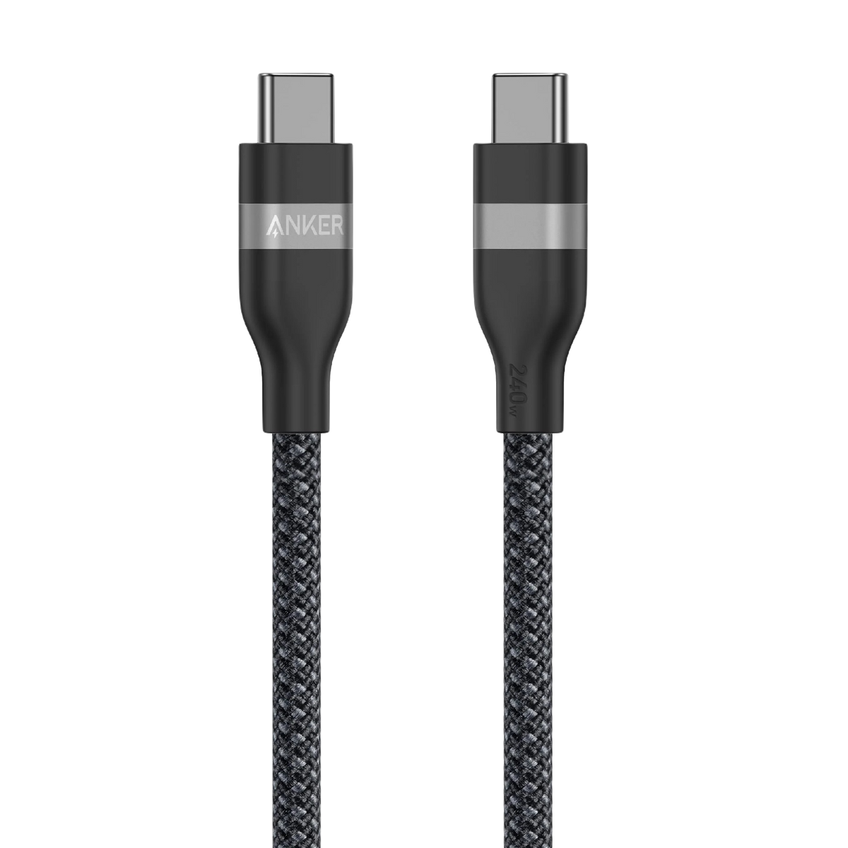 Anker Prime Desktop Charger 250W 6 Ports+Anker USB-C to USB-C Cable 240W Upcycled-Braided