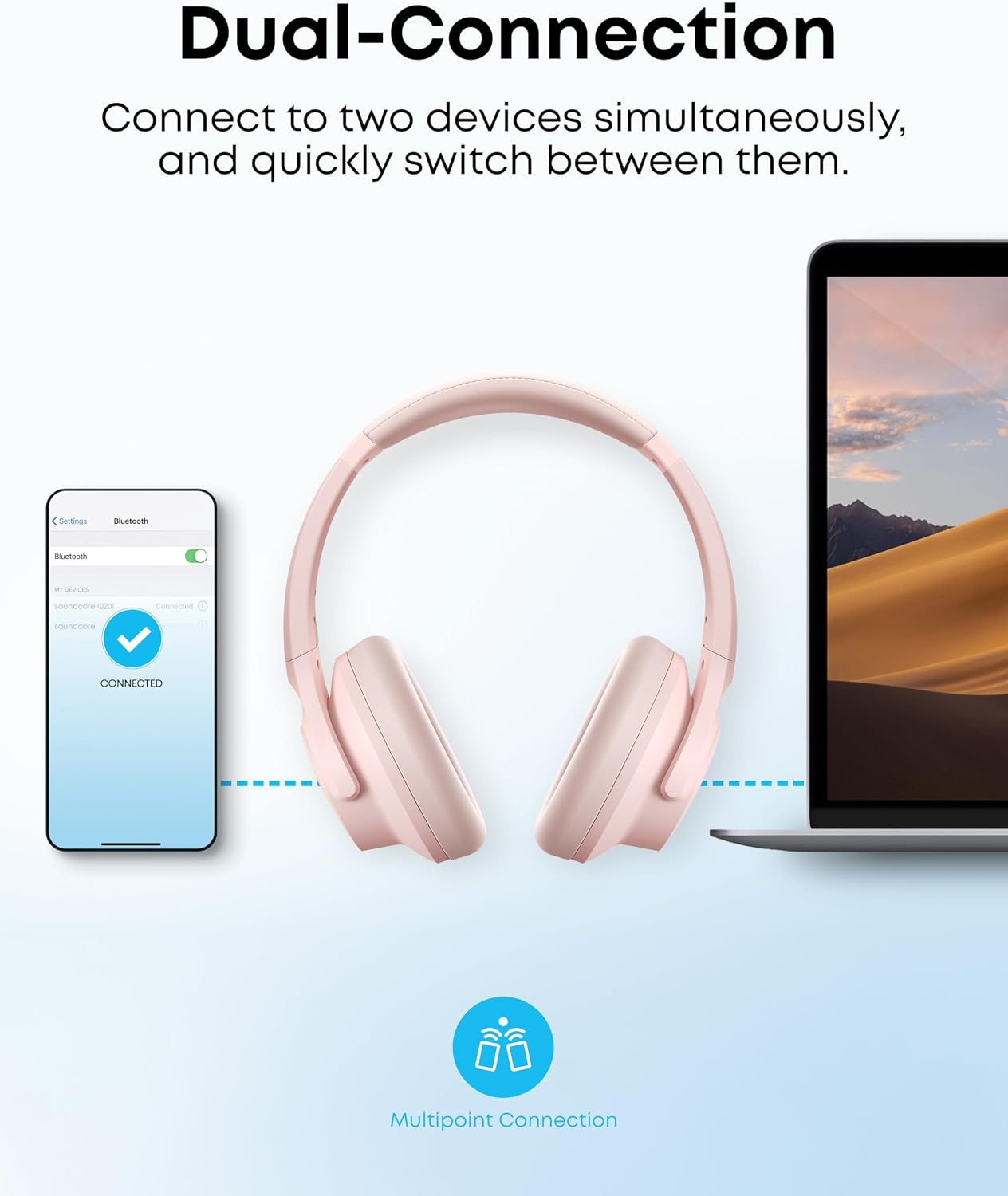 soundcore Q20i Over-Ear Headband