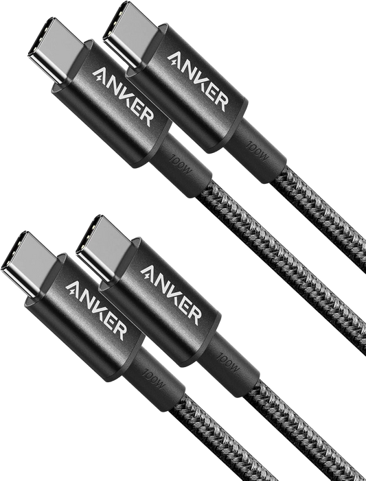 Anker USB C to USB C Cable (3.3FT, 2Pack)