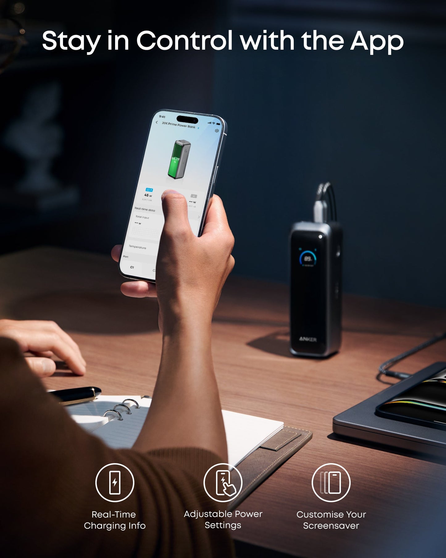 Anker Prime Power Bank 20,100mAh 220W