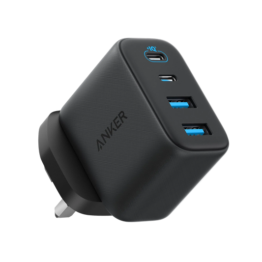 Anker Zolo 50W USB C Plug, 4-Port USB C Charger with 2 USB-C & 2 USB-A