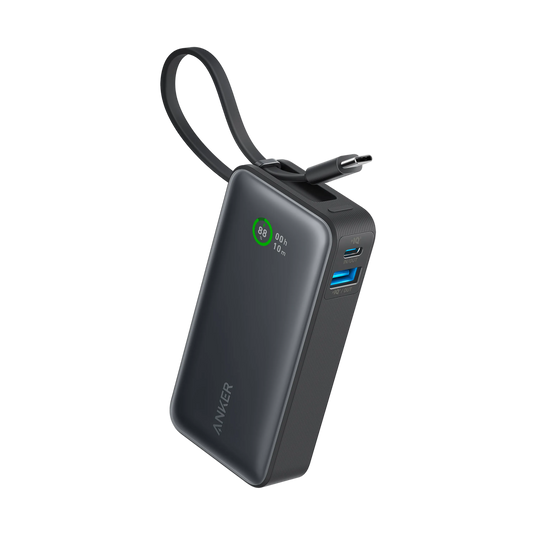 Anker Nano Power Bank 10000mAh 30W Built-In USB-C Cable