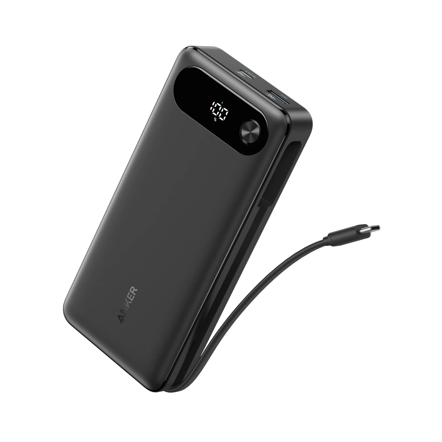Anker Power Bank 20000mAh 87W Built-In USB-C Cable