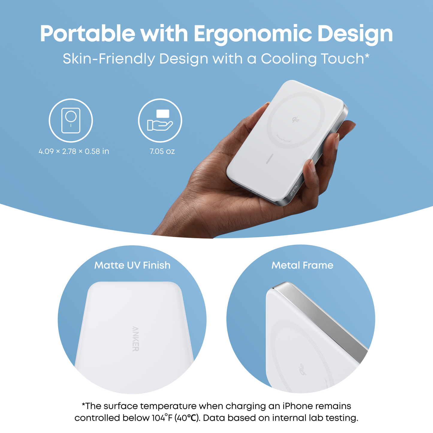 Anker MagGo Power Bank 10000mAh Magnetic Wireless