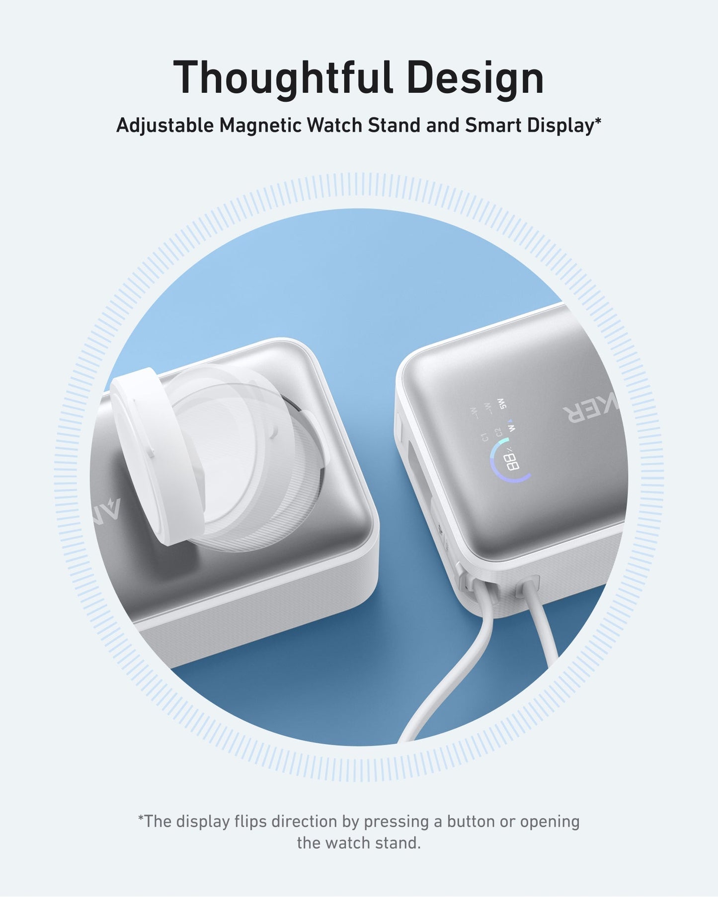 Anker MagGo Power Bank 10000mAh 35W For Apple Watch