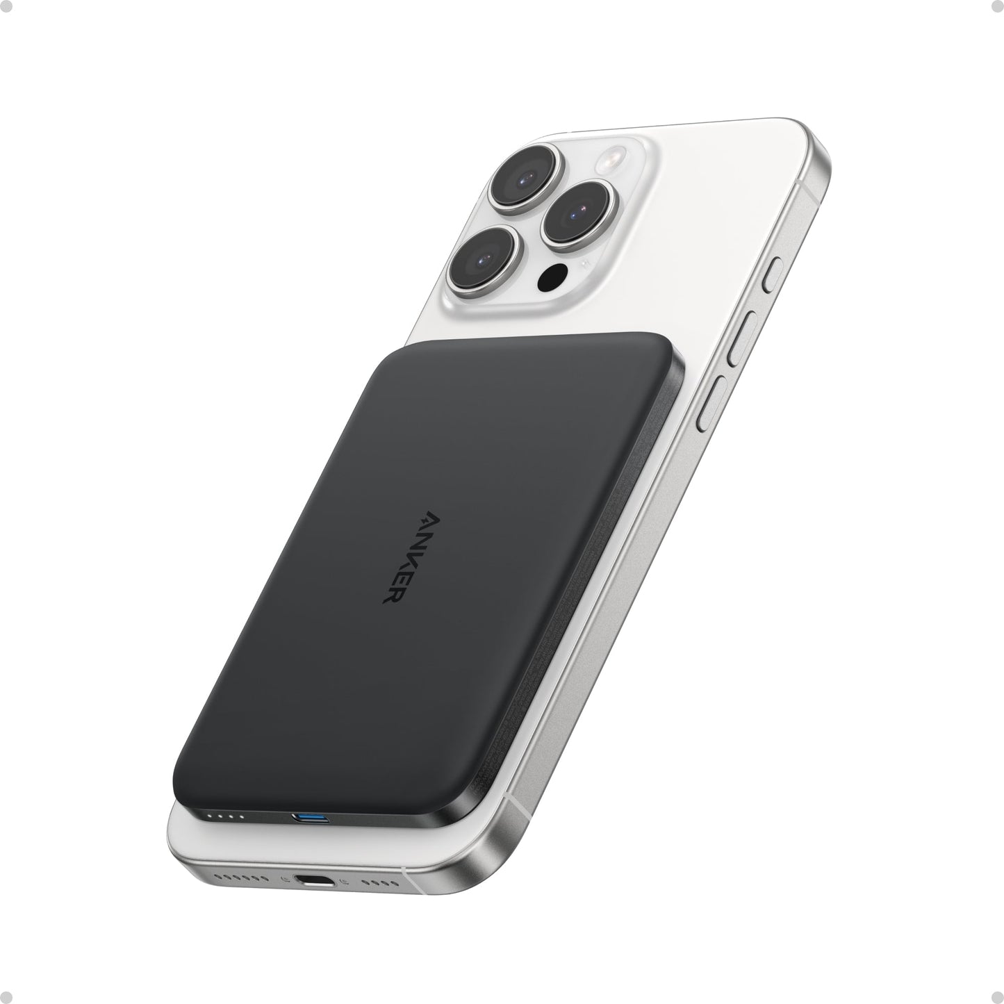 Anker Nano Power Bank (5K, MagGo, Slim)