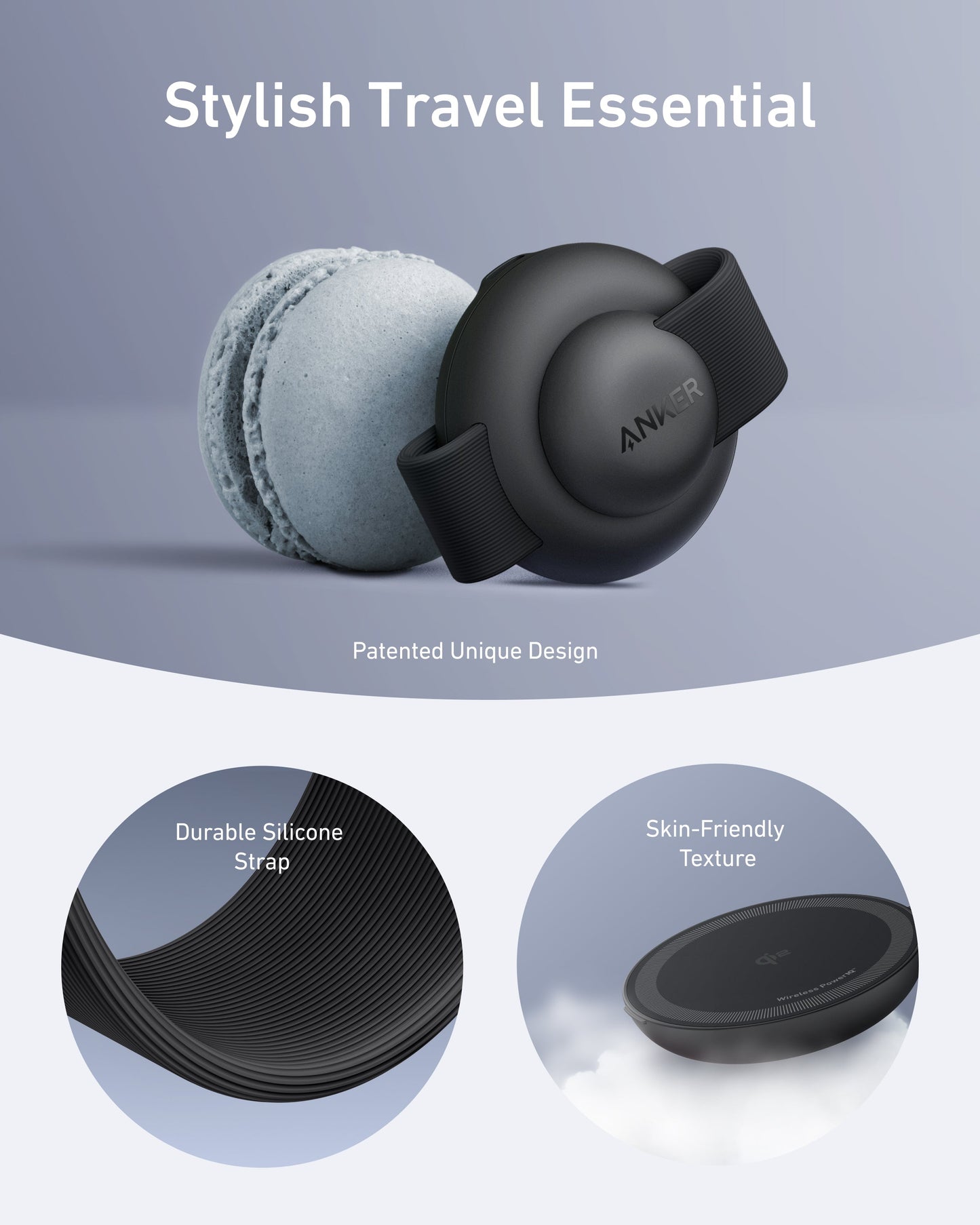 Anker MagGo Wireless Charger 3-in-1 Foldable Pad