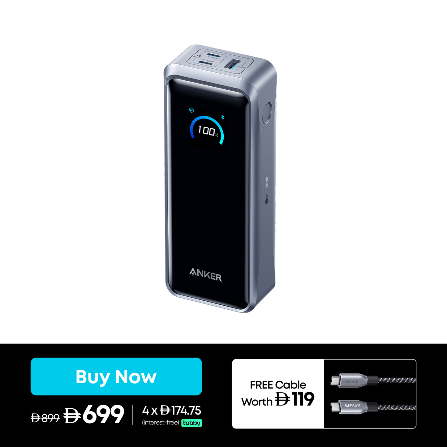 Anker Prime 26,250mAh Power Bank (300W)