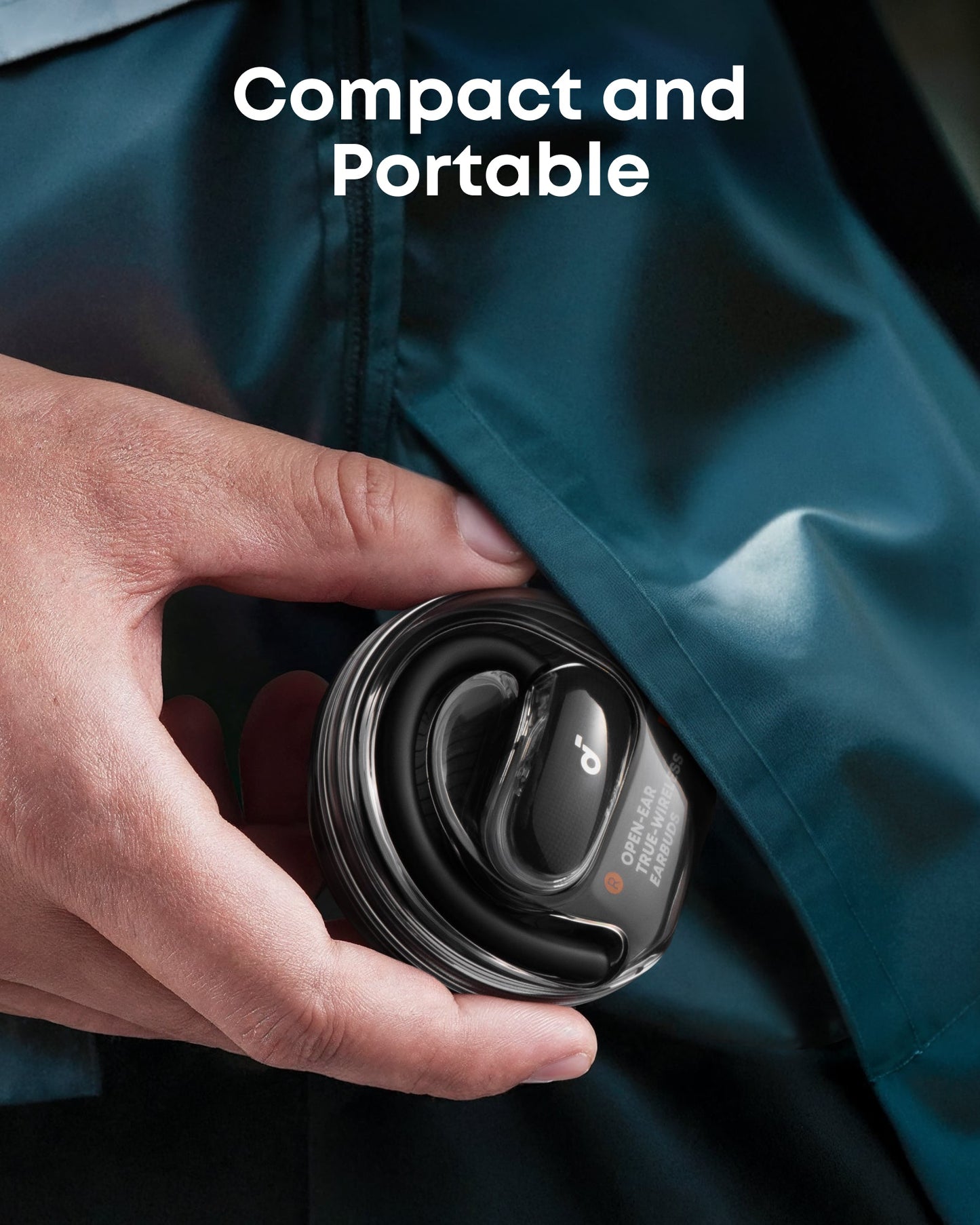 V40i Open ear headphones with AI calls Bluetooth 5.4