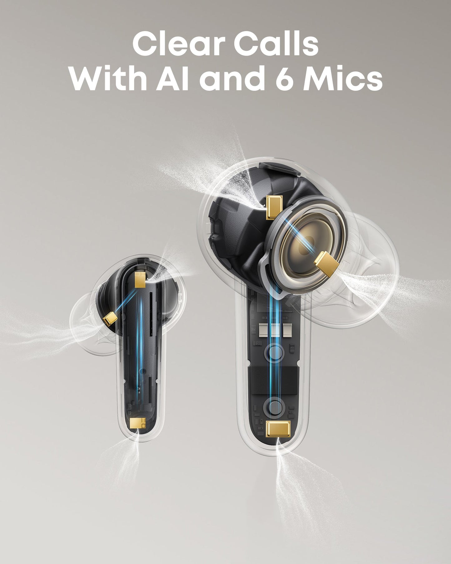 soundcore P41i Wireless Earbuds with Portable Phone Charger (Built-in)
