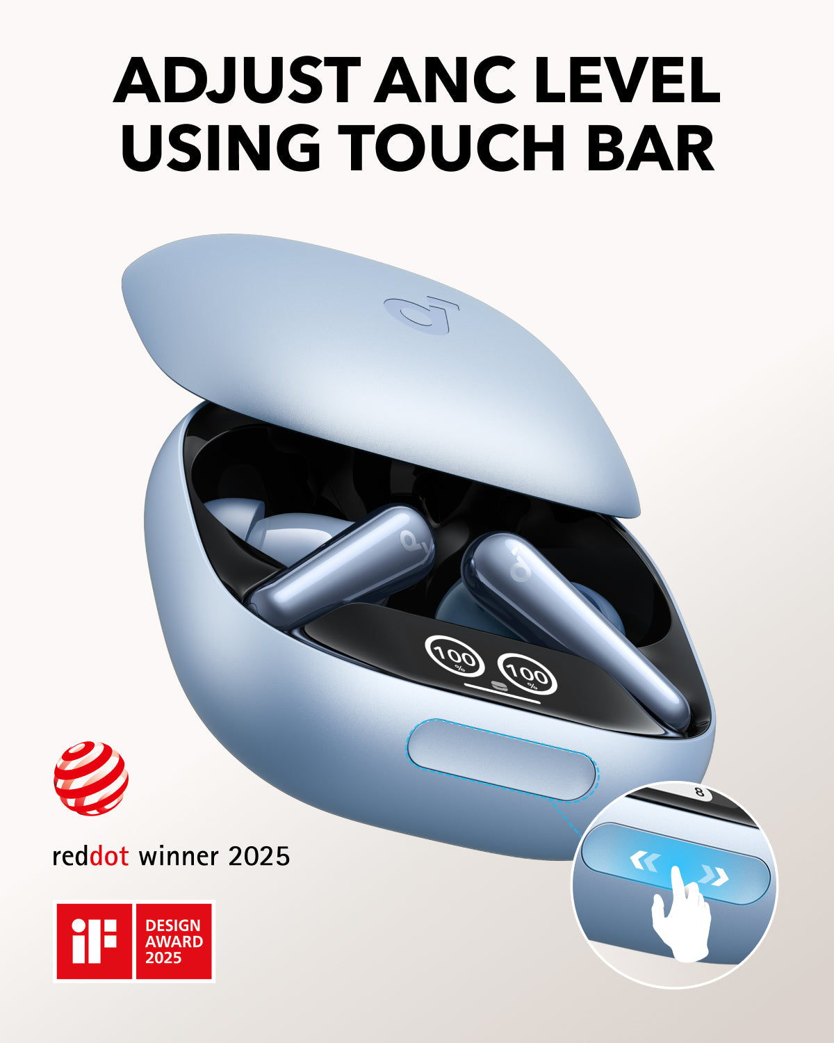 Liberty 4 Pro Noise Cancelling True-Wireless Earbuds