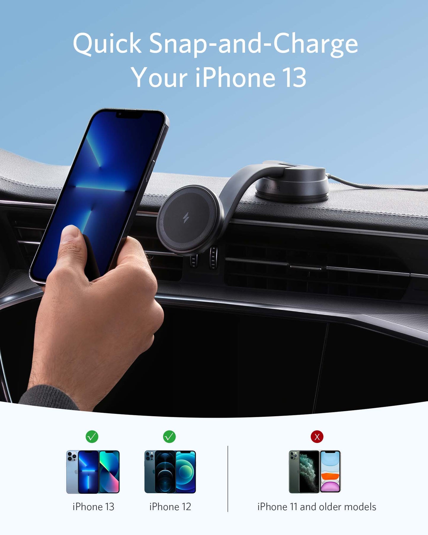Anker 613 Magnetic Wireless Charger (MagGo)