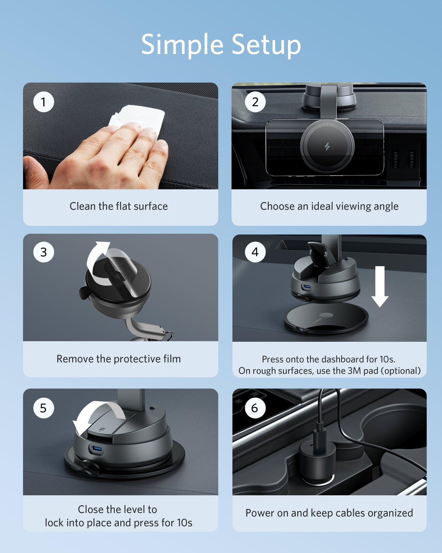 Anker 613 Magnetic Wireless Charger (MagGo)
