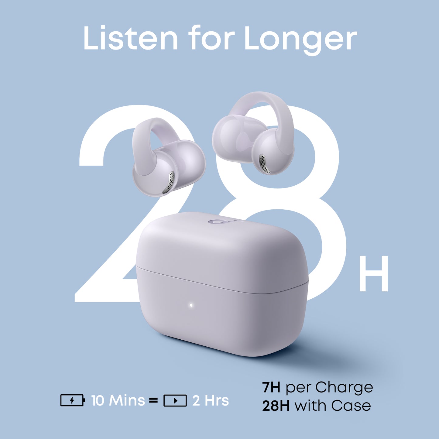 soundcore C50i | Open-Ear Clip-On Earbuds with Adaptive Comfort+Soundcore by Anker C50i Accessory