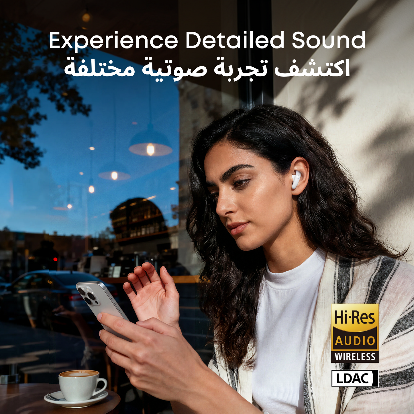 Liberty Buds Half-In-Ear Design and Real-Time Adaptive ANC