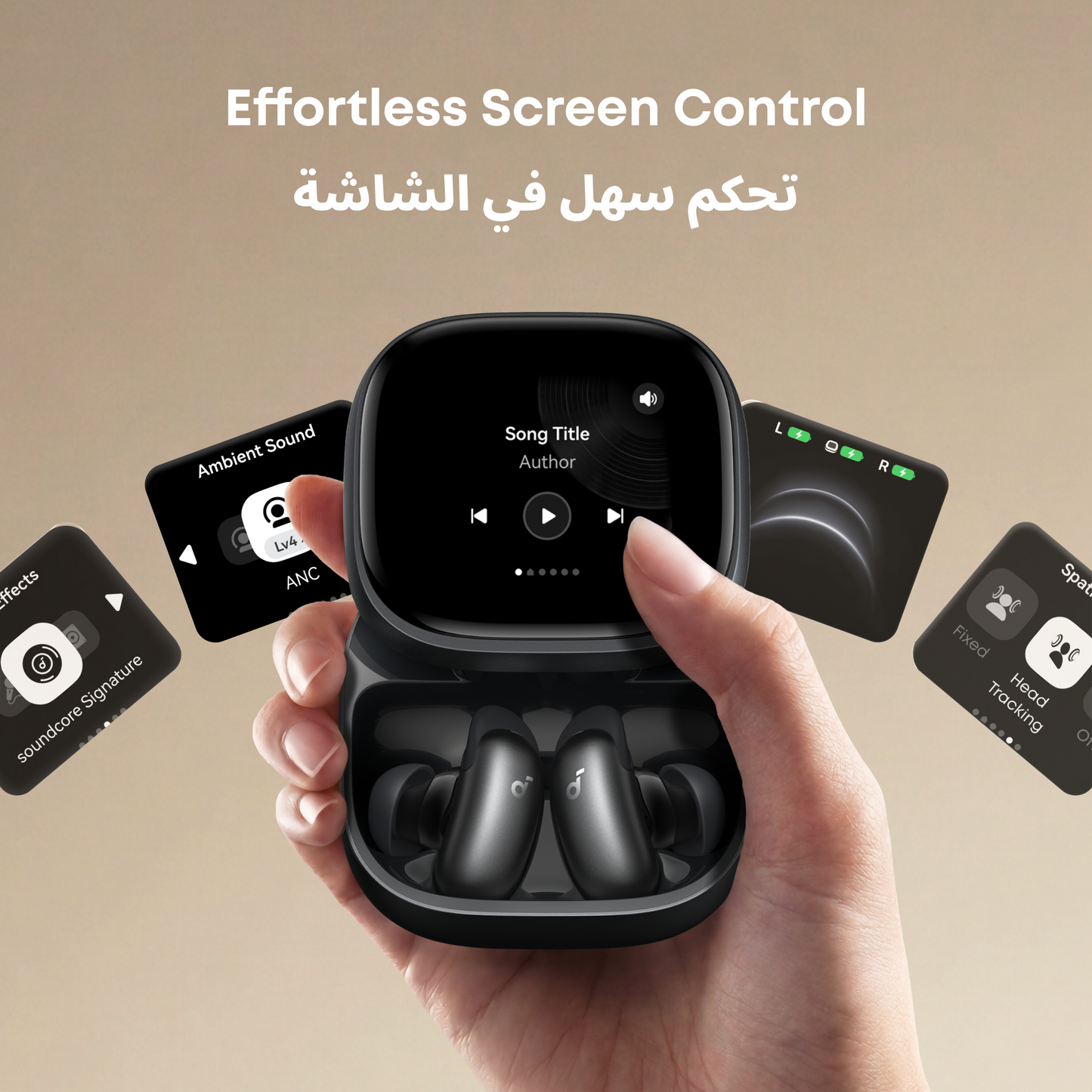 soundcore Liberty 5 Pro Max | Earbuds with AI Note-Taker Smart Case