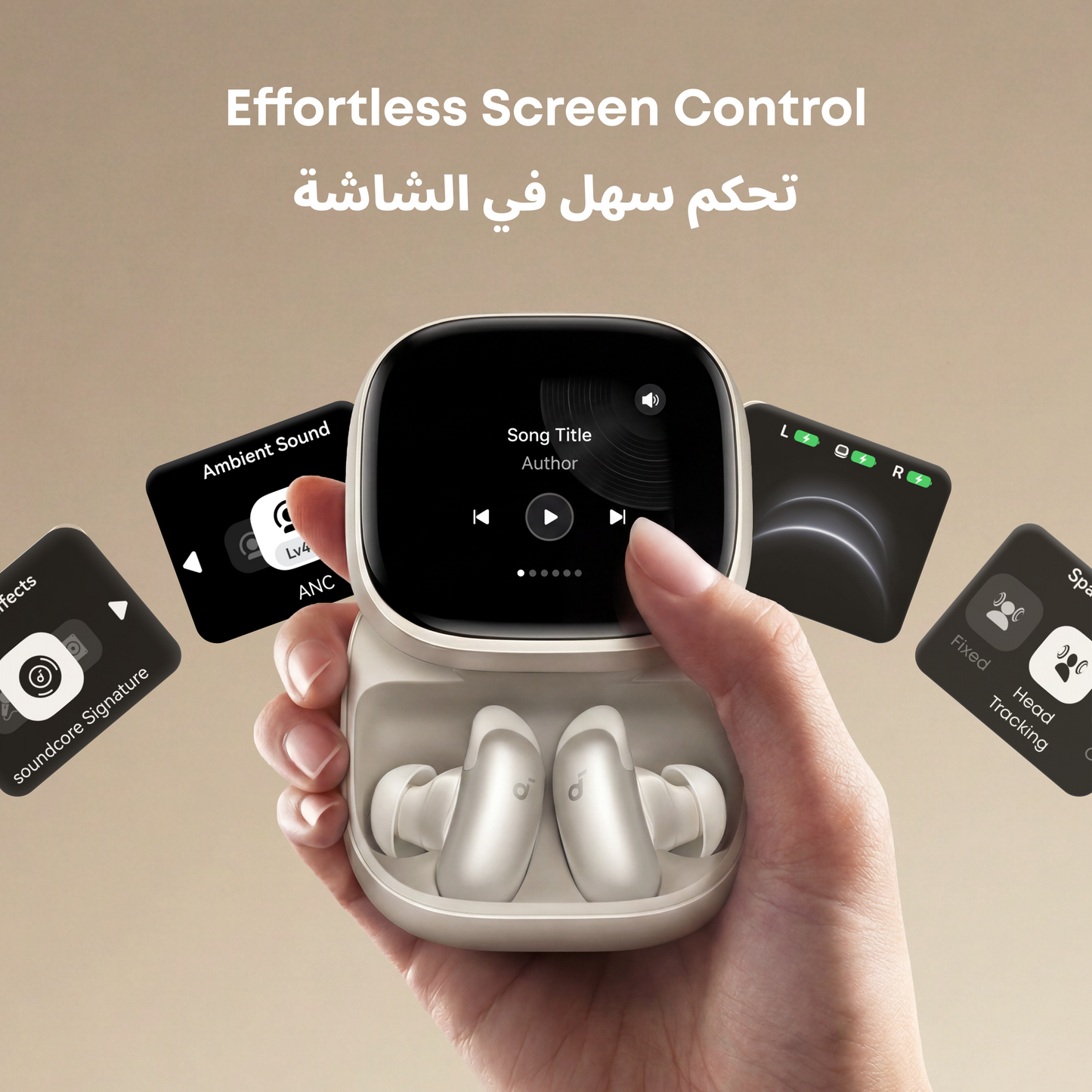 soundcore Liberty 5 Pro Max | Earbuds with AI Note-Taker Smart Case