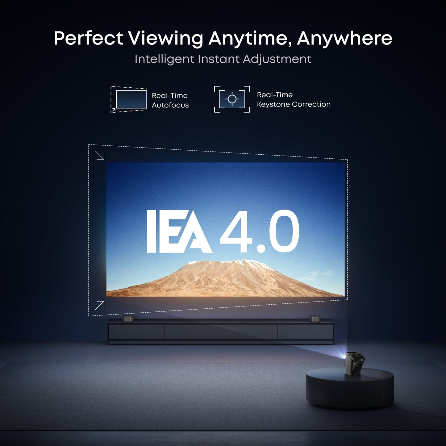 soundcore Nebula P1 World's First Portable Projector with Detachable Speakers