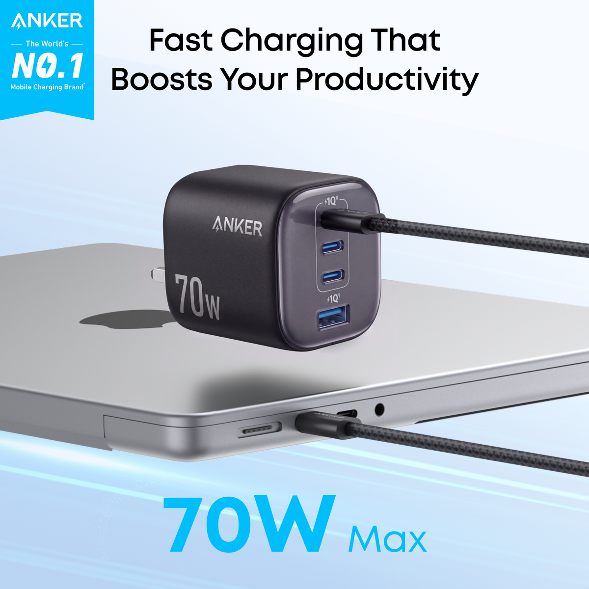 Anker Zolo Charger (70W, 4 Ports)