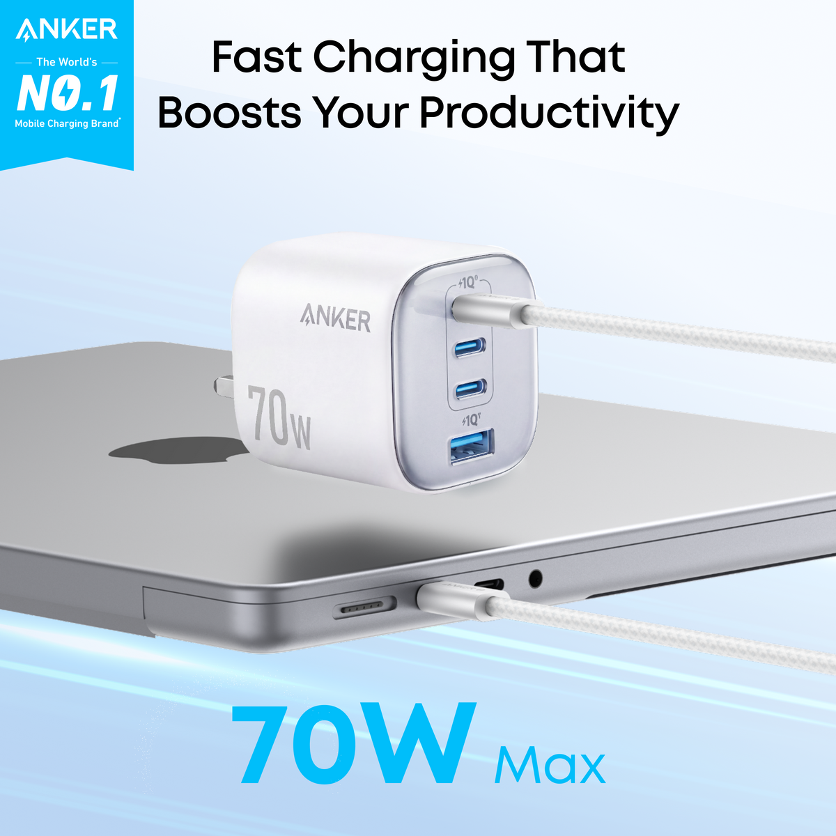 Anker Zolo Charger (70W, 4 Ports)