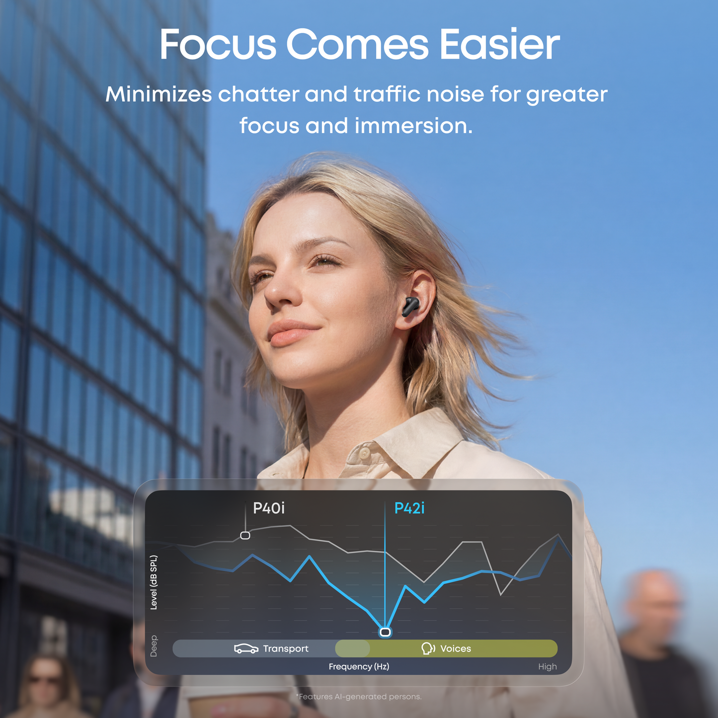 soundcore P42i | Adaptive ANC & Hi-Res Audio Earbuds