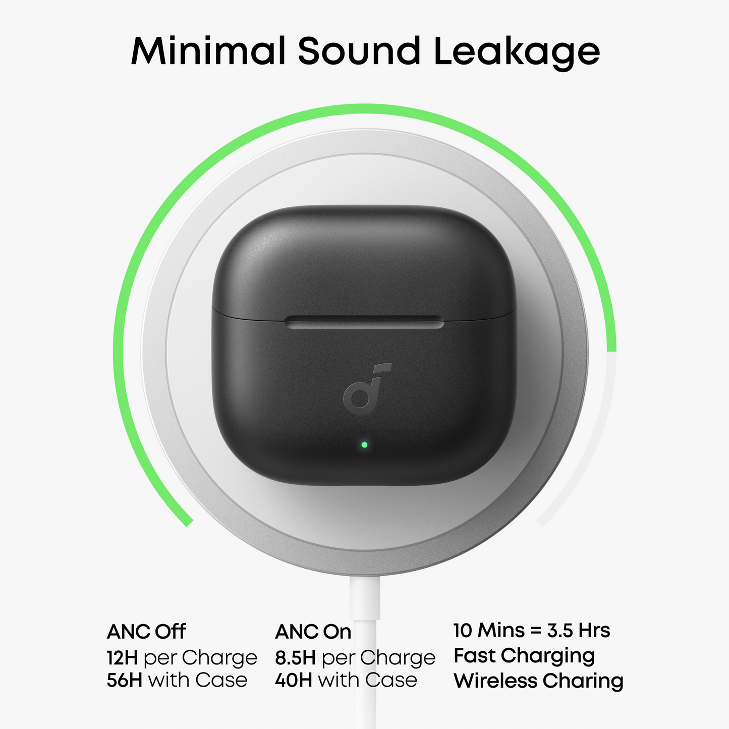 soundcore P42i | Adaptive ANC & Hi-Res Audio Earbuds