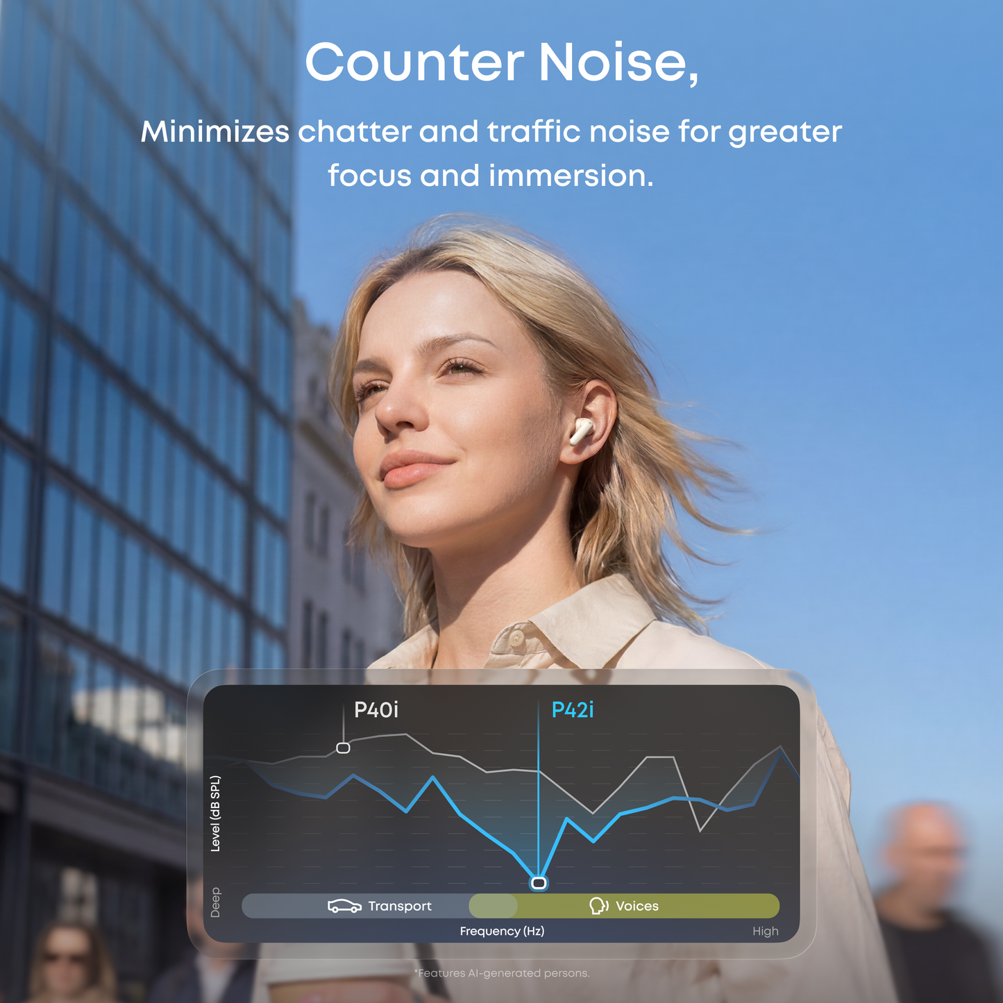 soundcore P42i | Adaptive ANC & Hi-Res Audio Earbuds