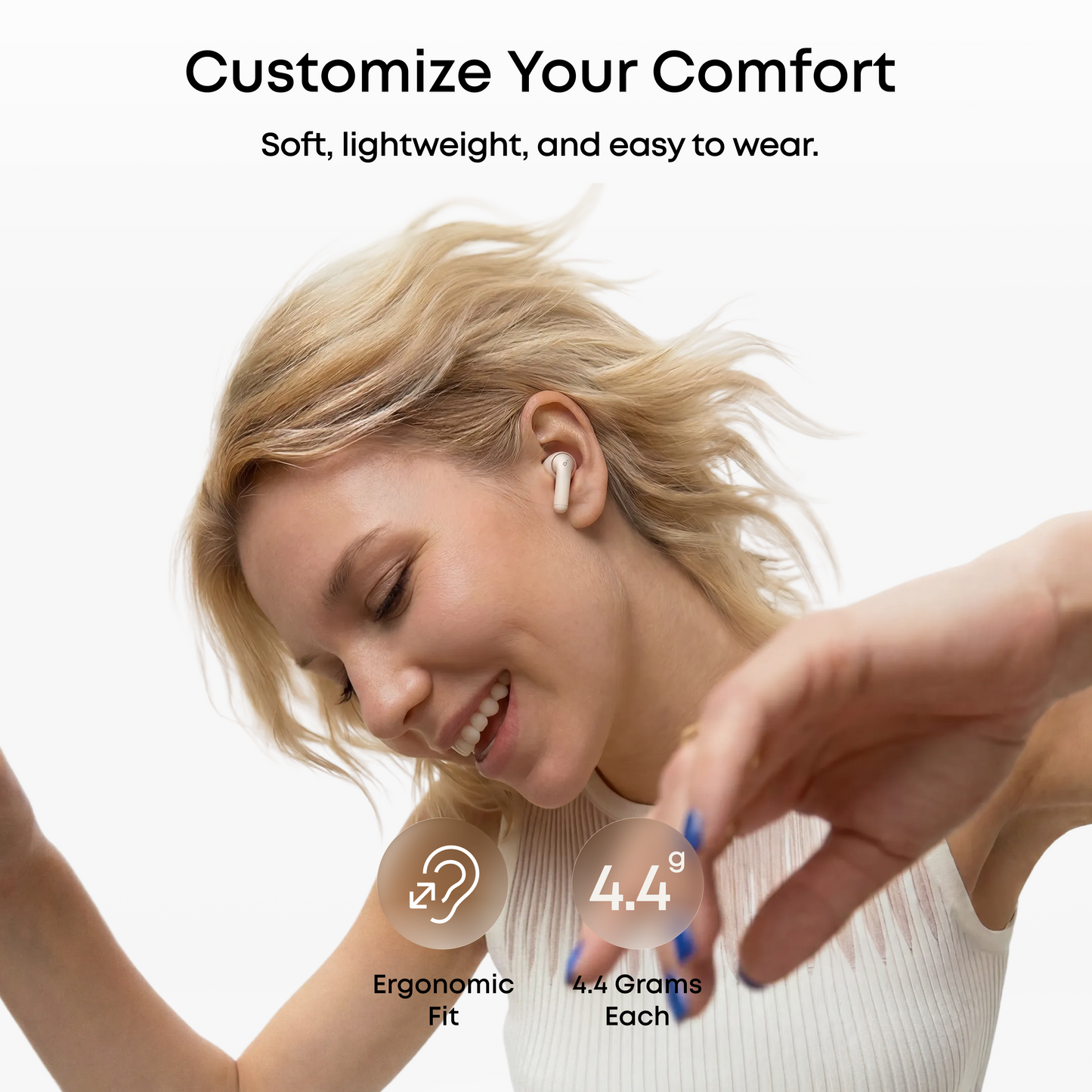 soundcore P42i | Adaptive ANC & Hi-Res Audio Earbuds