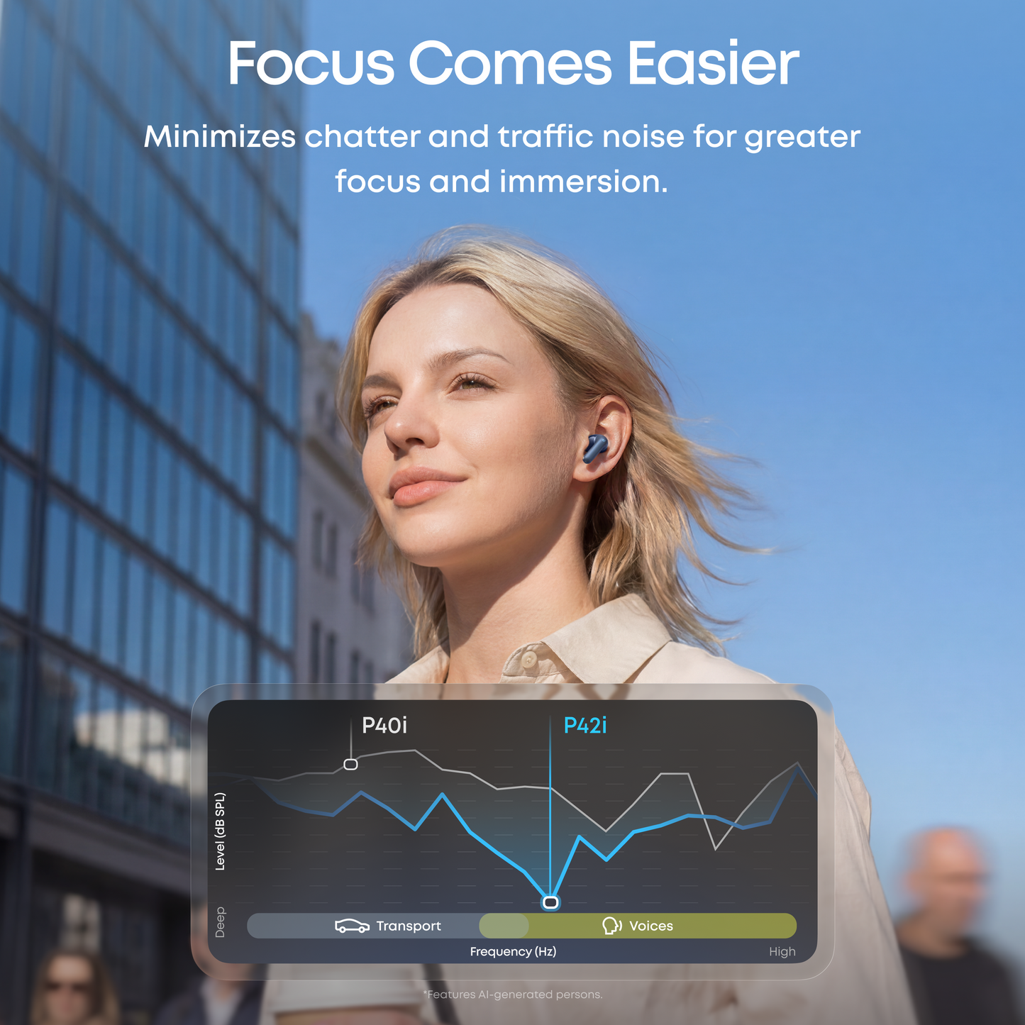soundcore P42i | Adaptive ANC & Hi-Res Audio Earbuds