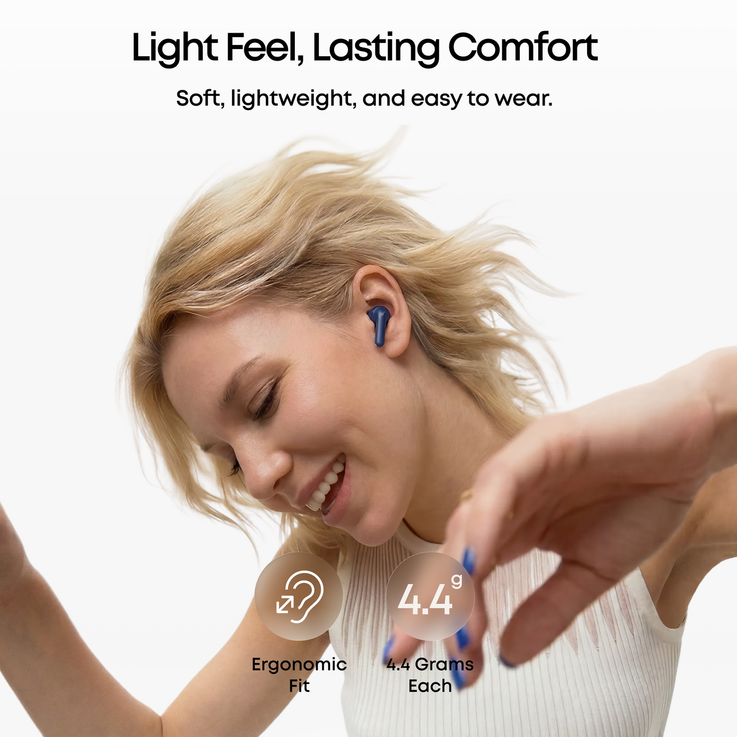 soundcore P42i | Adaptive ANC & Hi-Res Audio Earbuds