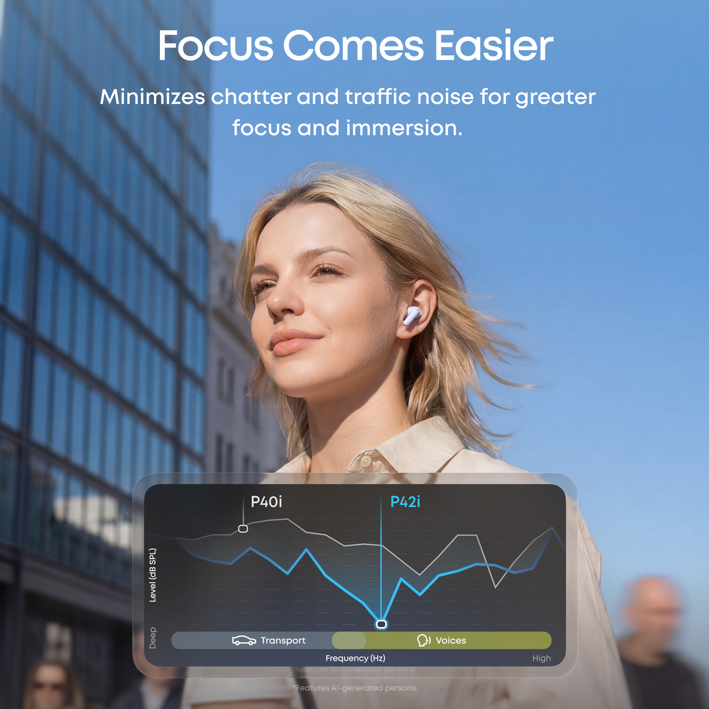 soundcore P42i | Adaptive ANC & Hi-Res Audio Earbuds