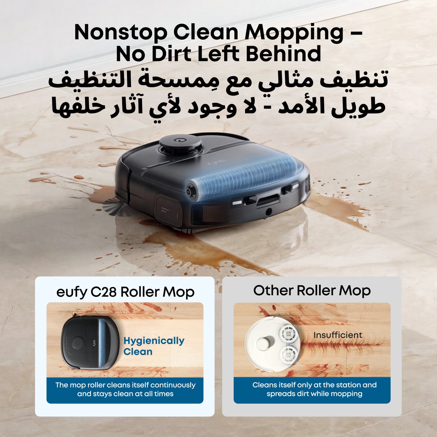 eufy Omni C28 Robot Vacuum Cleaner