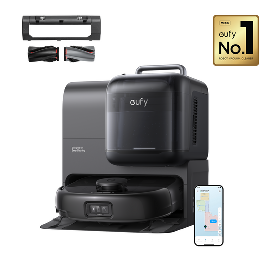 eufy Robot Vacuum Omni E28 + Rolling Brush & Brush Guard