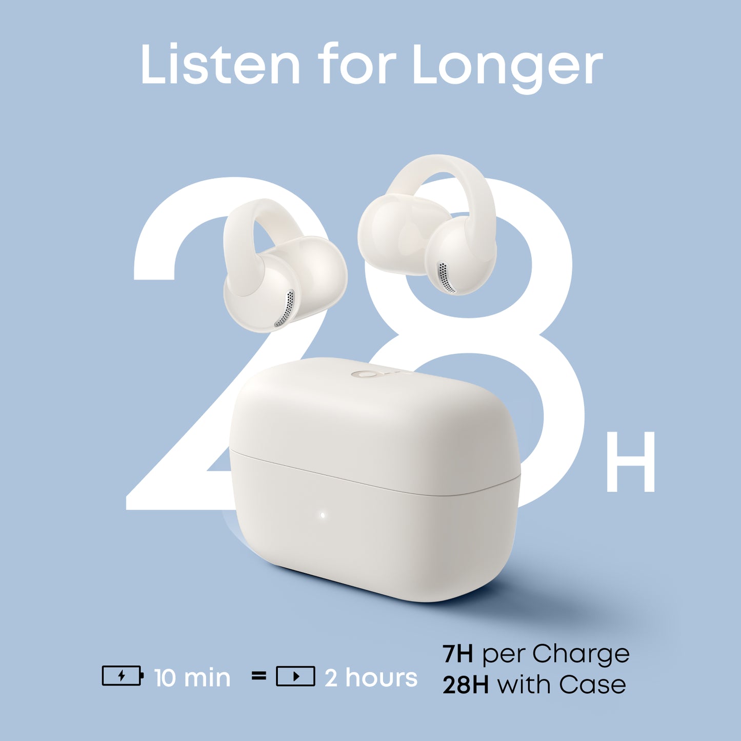 soundcore C50i | Open-Ear Clip-On Earbuds with Adaptive Comfort+Soundcore by Anker C50i Accessory